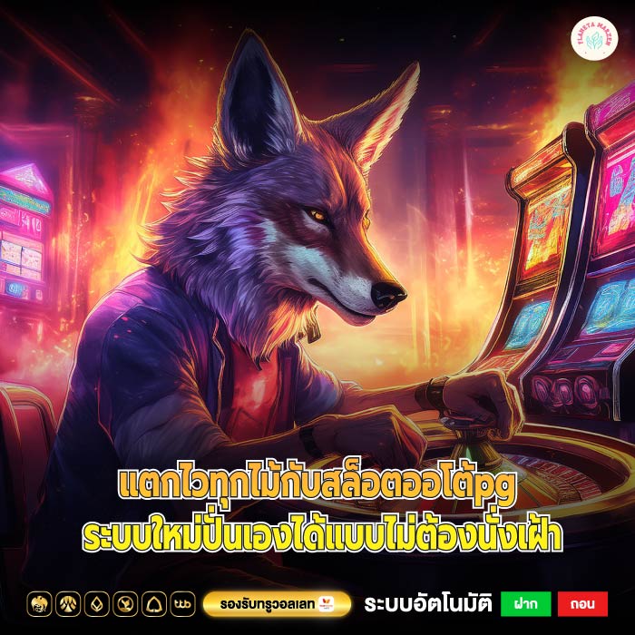 แตกไวทุกไม้กับสล็อตออโต้pg ระบบใหม่ปั่นเองได้แบบไม่ต้องนั่งเฝ้า